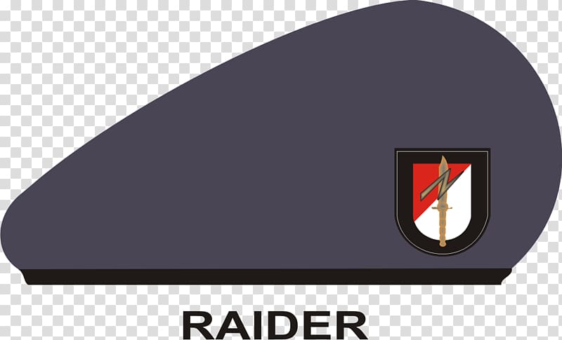 Beret Batalyon Raider Brand Kostrad Cavalry Battalion, military transparent background PNG clipart