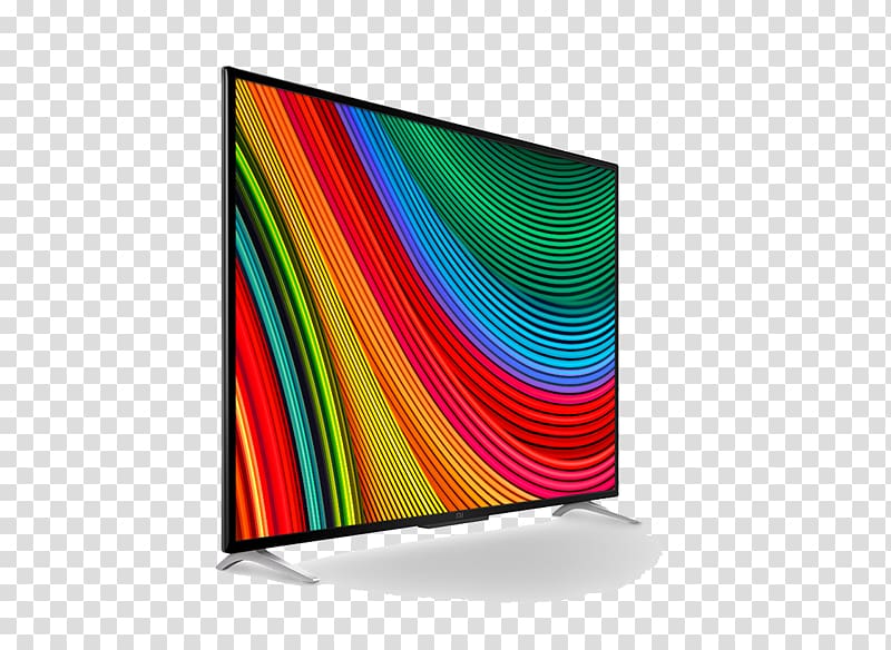 Xiaomi 1080p Television Smart TV MIUI, Bright 4K LCD TV transparent background PNG clipart