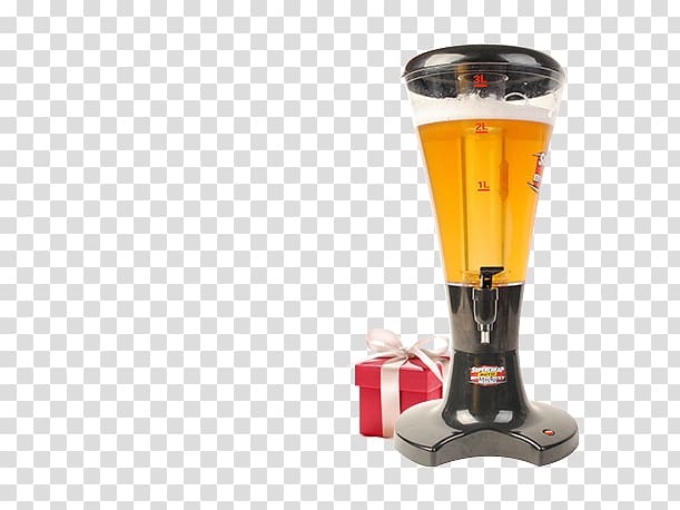 Beer tower Restaurant Draught beer Drink, beer transparent background PNG clipart