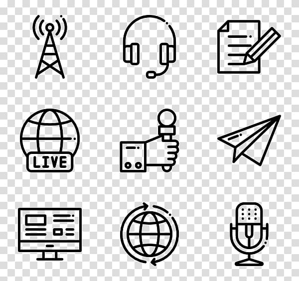 Computer Icons Icon design Web design, journalist transparent background PNG clipart