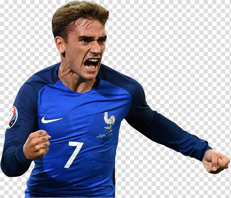 Antoine Griezmann UEFA Euro 2016 2018 World Cup France national football team Atlético Madrid, Pogba France transparent background PNG clipart