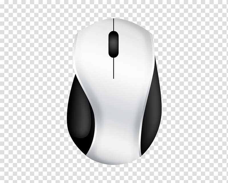 Computer mouse Input device Black and white , Silver Mouse transparent background PNG clipart
