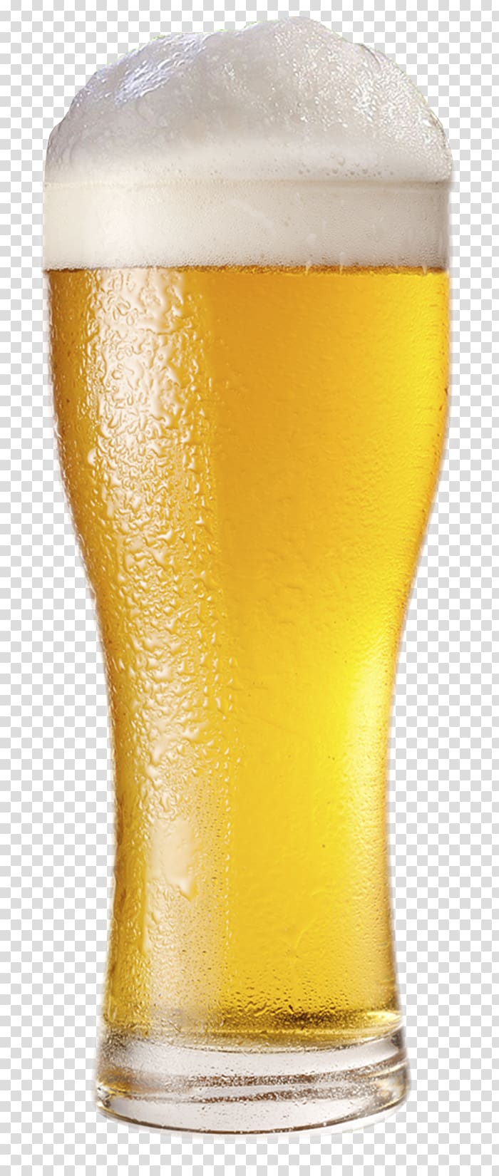 filled pilsner glass , Lager Beer India pale ale, beer transparent background PNG clipart