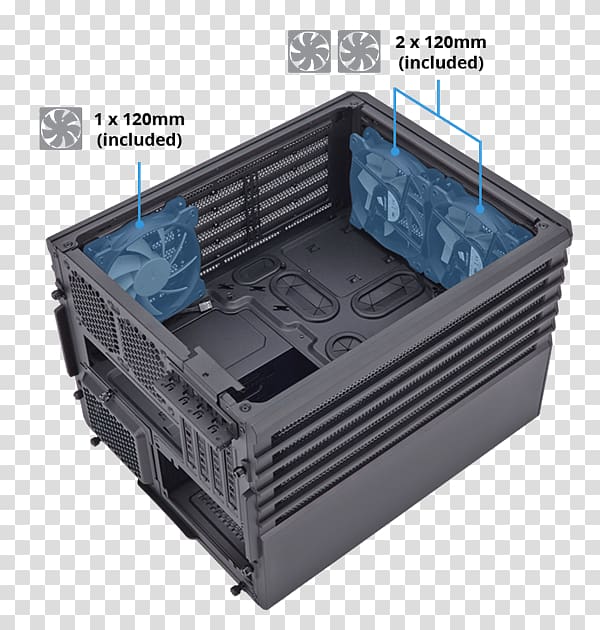 Computer Cases & Housings microATX Corsair Carbide Series Air 540 Mini-ITX, Computer Cases Housings transparent background PNG clipart