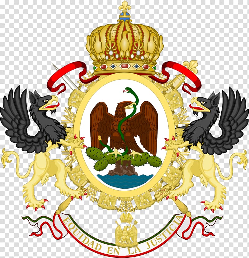 Coat of arms of Mexico Second Mexican Empire First Mexican Empire Flag of Mexico, symbol transparent background PNG clipart
