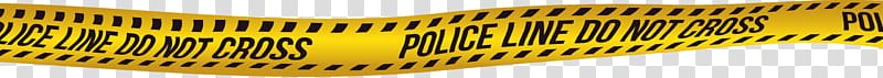yellow and black police line tape illustration, Yellow Organism Font Close-up, Police Line Do Not Cross transparent background PNG clipart