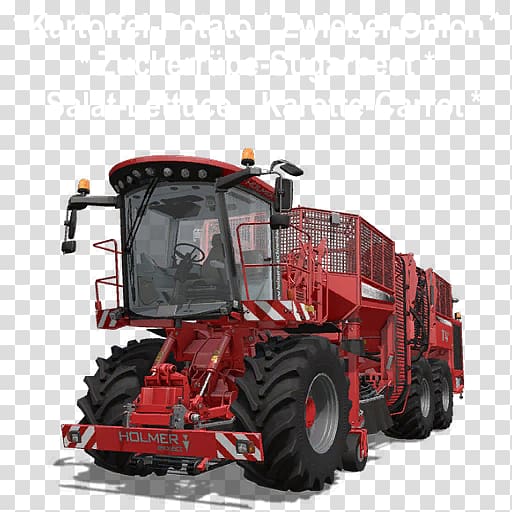 Farming Simulator 17 Tractor Case IH Combine Harvester Machine, tractor transparent background PNG clipart
