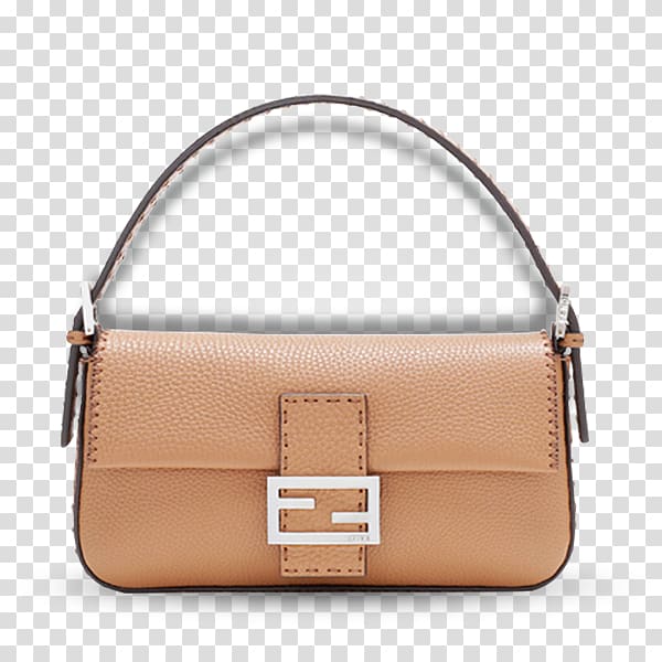 Handbag Leather Baguette Fendi, bag transparent background PNG clipart
