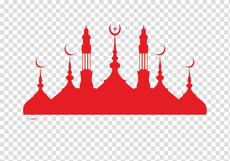 Mosque Silhouette Islam, Islamic Buddhist temple transparent background PNG clipart