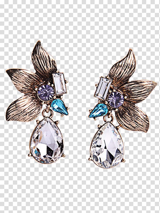 Earring Jewellery Costume jewelry Kreole Handbag, Bling Earrings Men transparent background PNG clipart