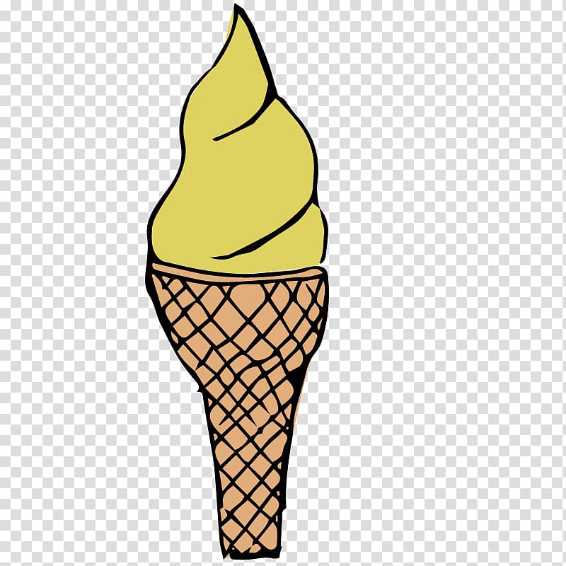 Ice cream cone Food Panna cotta Hydraulics, Food cones transparent background PNG clipart