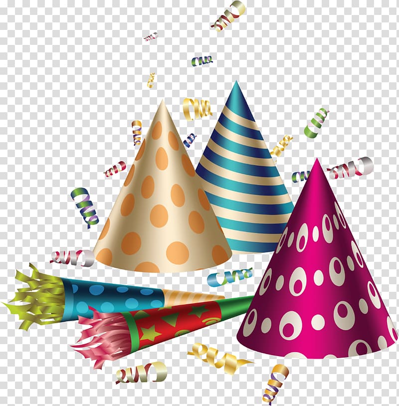 Party hat Birthday Balloon , carnival transparent background PNG clipart