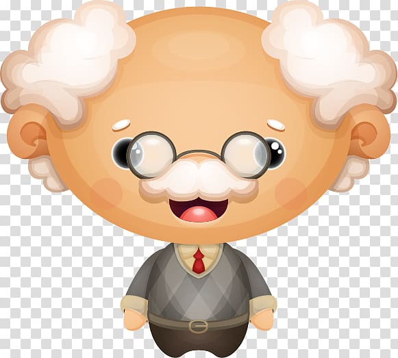 Scientist Experiment Cartoon, Scientists old material, transparent background PNG clipart