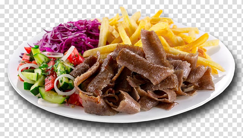 French fries Sevi-Kebab Doner kebab Food, pita kebab transparent background PNG clipart