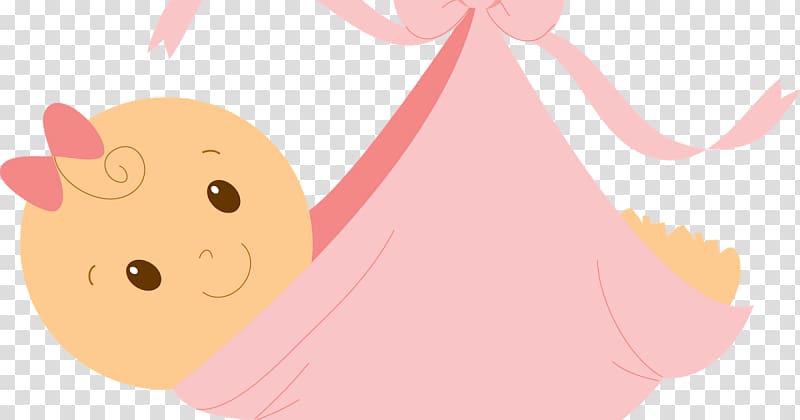Infant Baby shower , baby girl transparent background PNG clipart