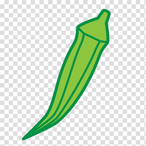 Ladyfinger Tiramisu Okra Vegetable , Okra transparent background PNG clipart