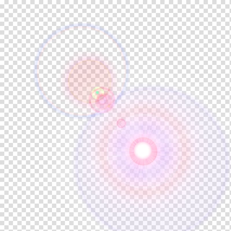 pink dream halo effect element transparent background PNG clipart