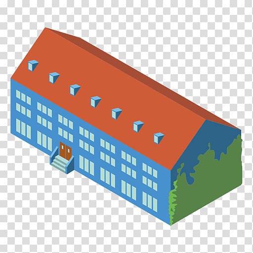 Building 3D computer graphics Isometric projection, city silhouette transparent background PNG clipart