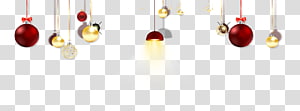 christmas ornaments transparent background PNG clipart thumbnail