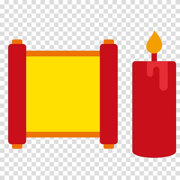 Area Angle , red candle Bulletin transparent background PNG clipart