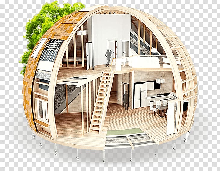 House plan Geodesic dome Prefabricated home, house transparent background PNG clipart