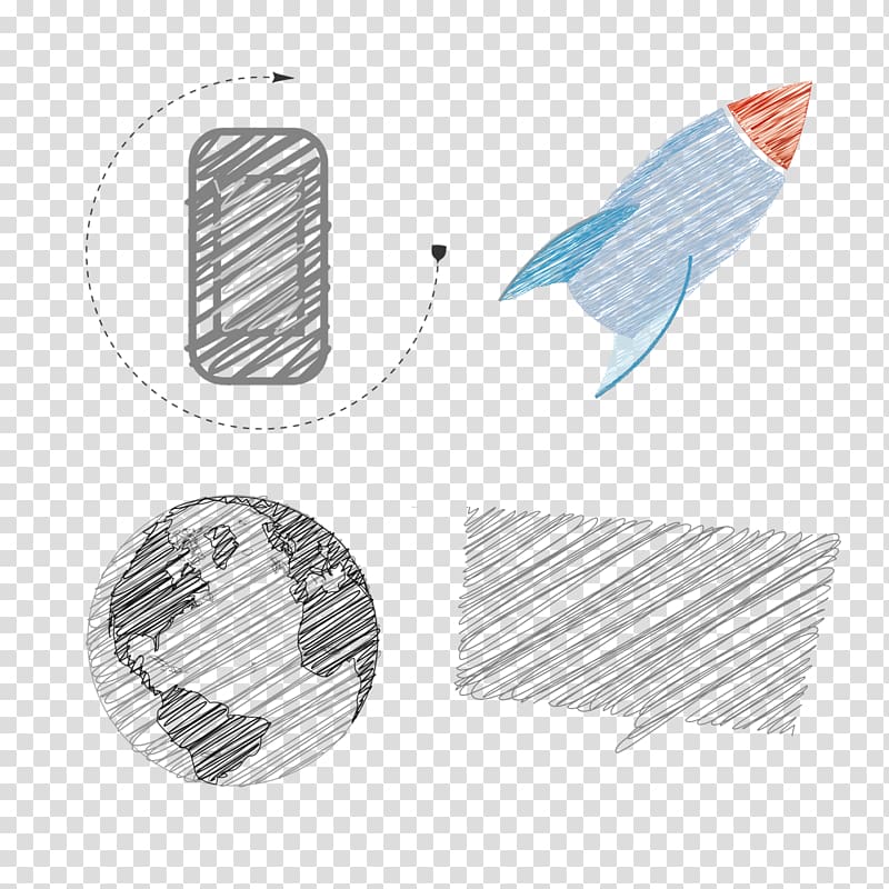 Pencil hand painted small icon transparent background PNG clipart
