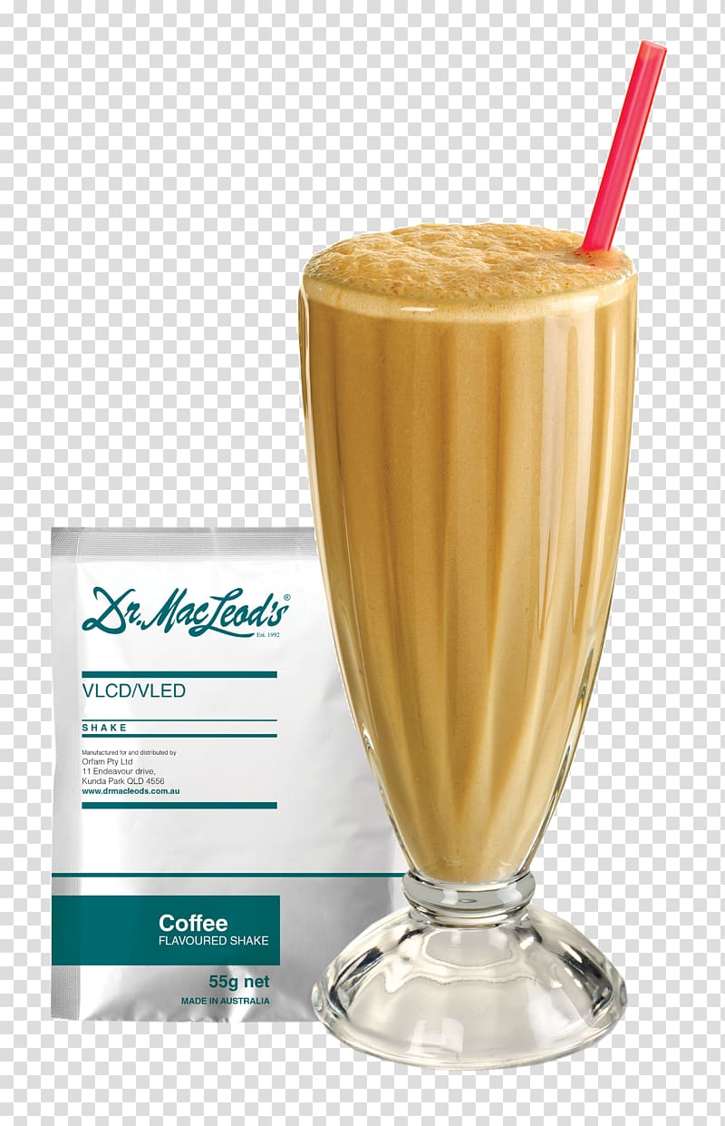 Milkshake Health shake Smoothie Very-low-calorie diet Dairy Products, coffee shake transparent background PNG clipart