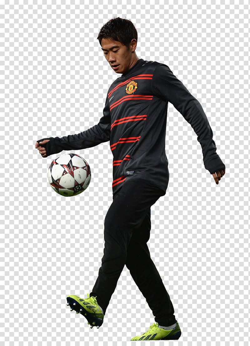 T-shirt Shoulder Team sport Sleeve Football, Shinji Kagawa transparent background PNG clipart
