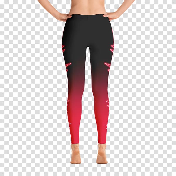 T-shirt Leggings Yoga pants Clothing Capri pants, Leggings Mockup transparent background PNG clipart