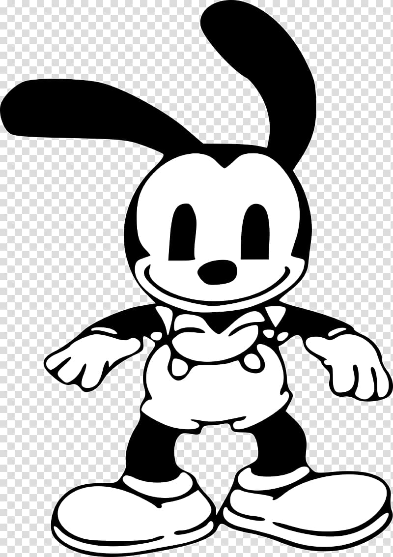 Oswald the Lucky Rabbit Mickey Mouse Universal Animated cartoon, Oswald The Lucky Rabbit transparent background PNG clipart