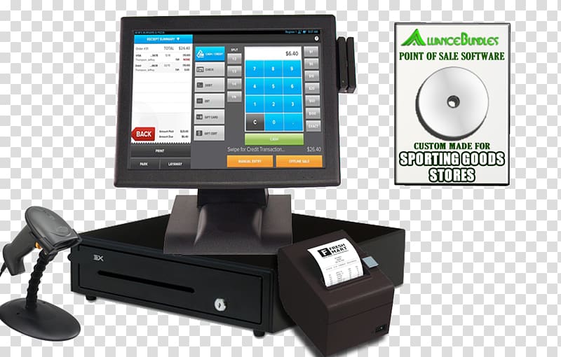 Point of sale Retail software Cash register Sales, shop goods transparent background PNG clipart