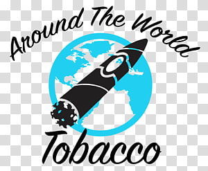 Around The World Tobacco Tobacco pipe Logo Graphic design, World No Tobacco Day transparent background PNG clipart thumbnail
