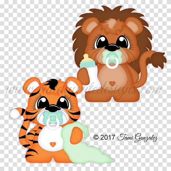 Baby Lions Tiger Infant Cuteness, lion transparent background PNG clipart