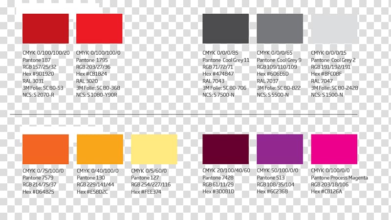 RAL colour standard Natural Color System Graphic design, color blocks transparent background PNG clipart