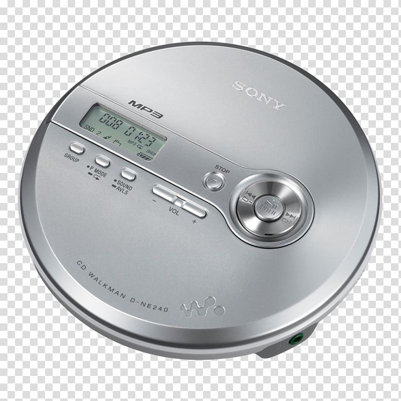 Discman Portable CD player Walkman Compact disc, sony transparent background PNG clipart