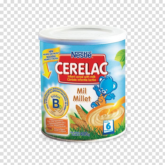 Baby Food Breakfast cereal Milk Cerelac, milk transparent background PNG clipart