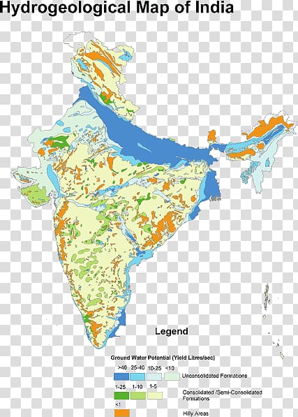 Groundwater Map Hydrogeology India, solar energy resources india transparent background PNG clipart