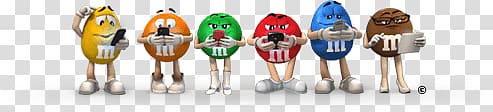 M&M's mascots illustration, M&m's With Smartphones transparent background PNG clipart