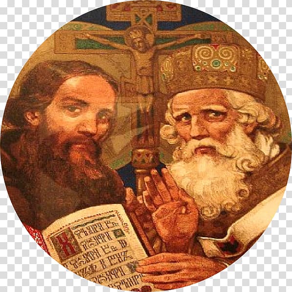 Saint Methodius of Byzantine Thessalonica Saints Cyril and Methodius Slavonic Literature and Culture Day Equal-to-apostles, temple transparent background PNG clipart