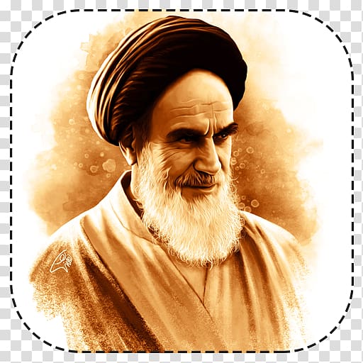 Ruhollah Khomeini Iranian Revolution Quds Day Khomeyn Imam, Hassan Khomeini transparent background PNG clipart