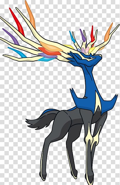 Pokémon X and Y Xerneas and Yveltal Pikachu, shiny legendary pokemon transparent background PNG clipart