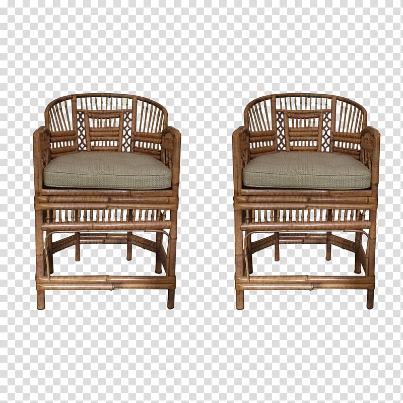 Chair Table Furniture Couch Bamboo, vintage style transparent background PNG clipart