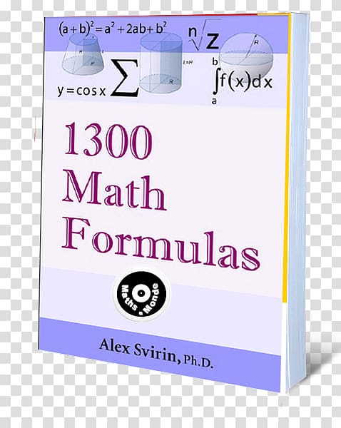 1300 Math Formulas Mathematics Algebra Engineering, Mathematics formula transparent background PNG clipart