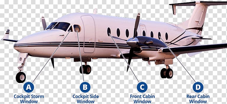 Beechcraft 1900D Business jet Window, window transparent background PNG clipart