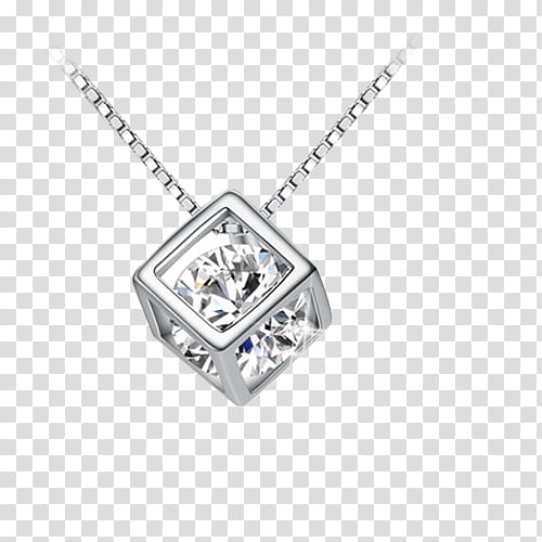 Necklace Jewellery Locket Pendant Sterling silver, necklace transparent background PNG clipart