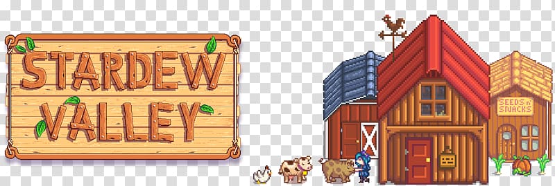 Stardew Valley, Stardew Valley Sign and Farm transparent background PNG clipart