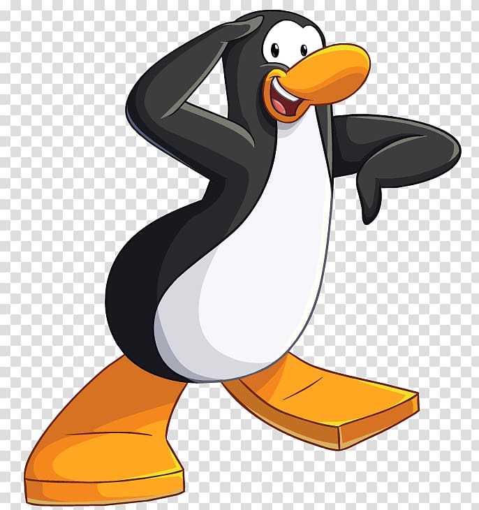 Club Penguin Razorbills Original Penguin Clothing, Penguin transparent background PNG clipart