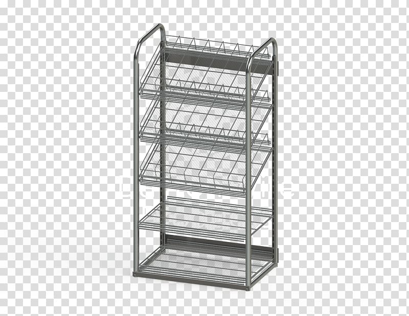 Shelf Furniture Steel, display rack transparent background PNG clipart