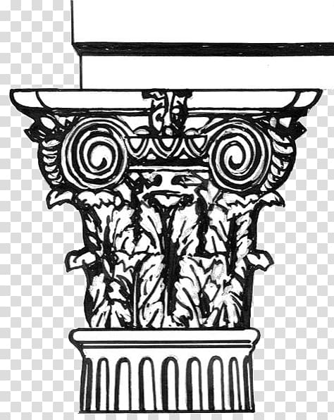 Corinthian order Composite order Capital Classical order Tuscan order, column transparent background PNG clipart