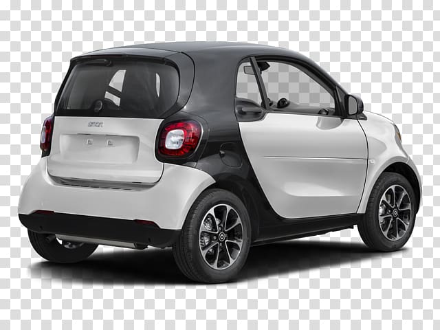 2017 smart fortwo City car Subcompact car, car transparent background PNG clipart